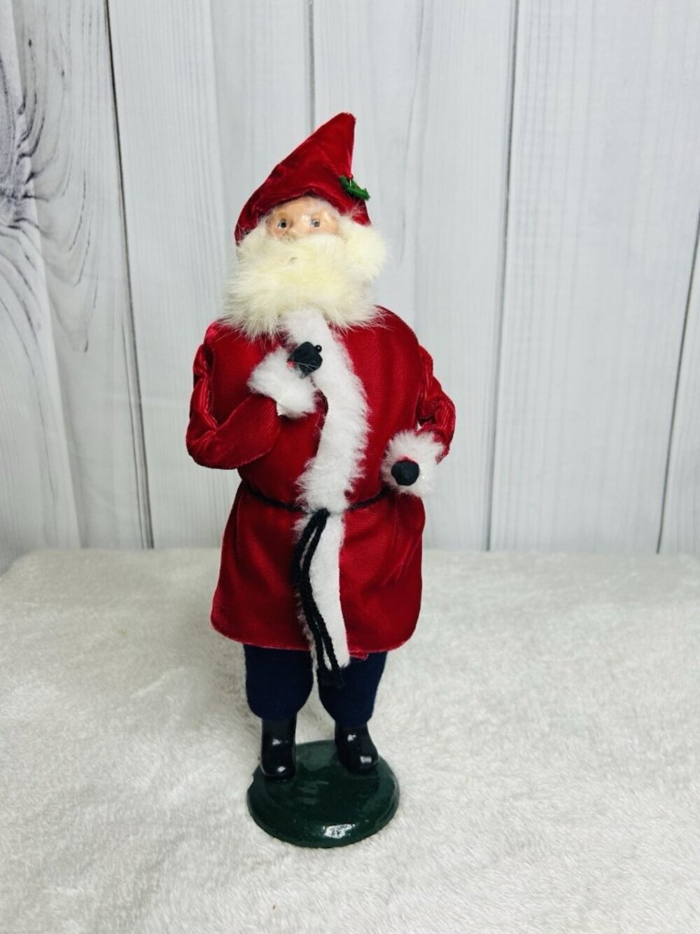 Byers Choice 1985 Red Suit Santa Vintage Signed 15"